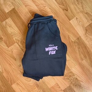 White Fox Volcanic Gray Vol. 3 Joggers